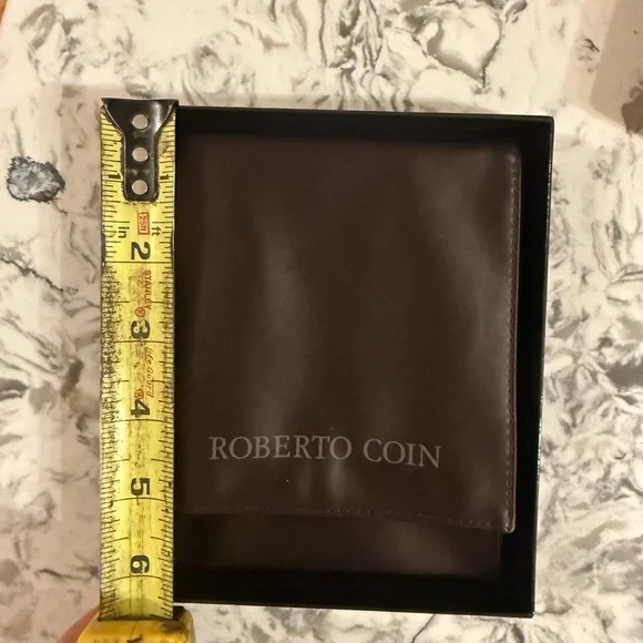 Roberto Coin Black Jewelry Box & Bag - Picture 4 of 4